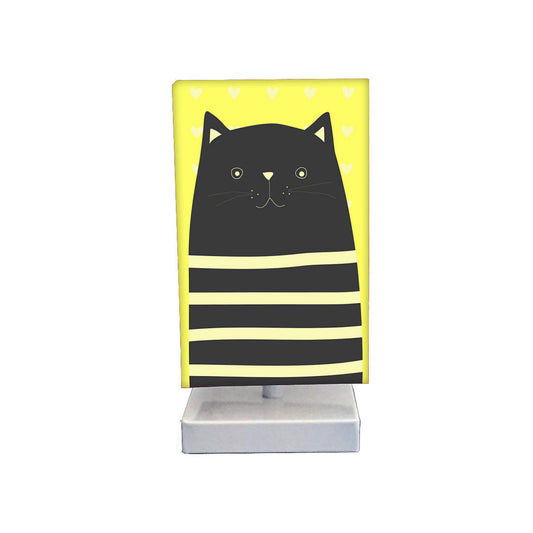 Table Lamp For Bedroom - Yellow Cat Nutcase