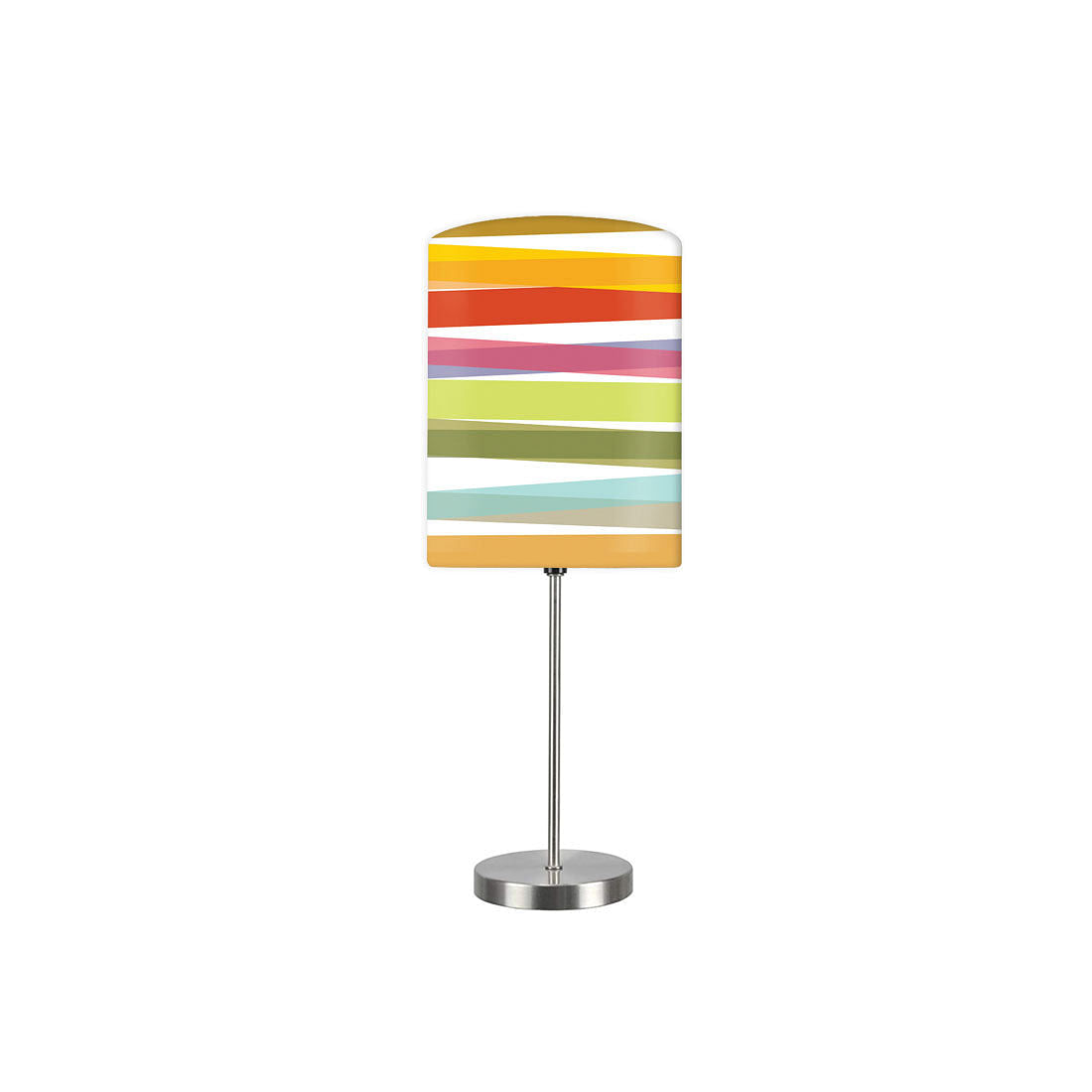 Kids Room Night Lamp - Colorful Ribbons Nutcase