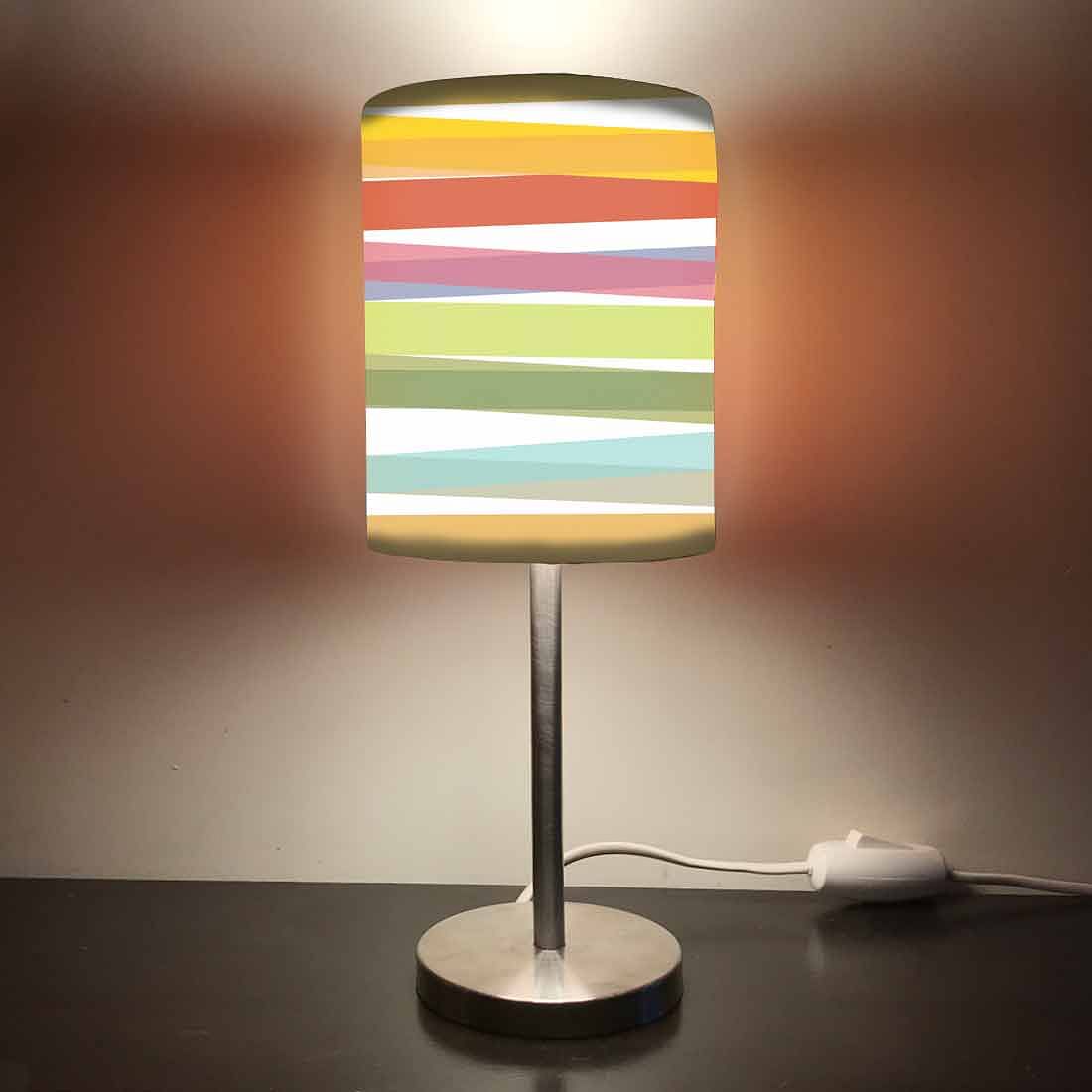 Kids Room Night Lamp - Colorful Ribbons Nutcase