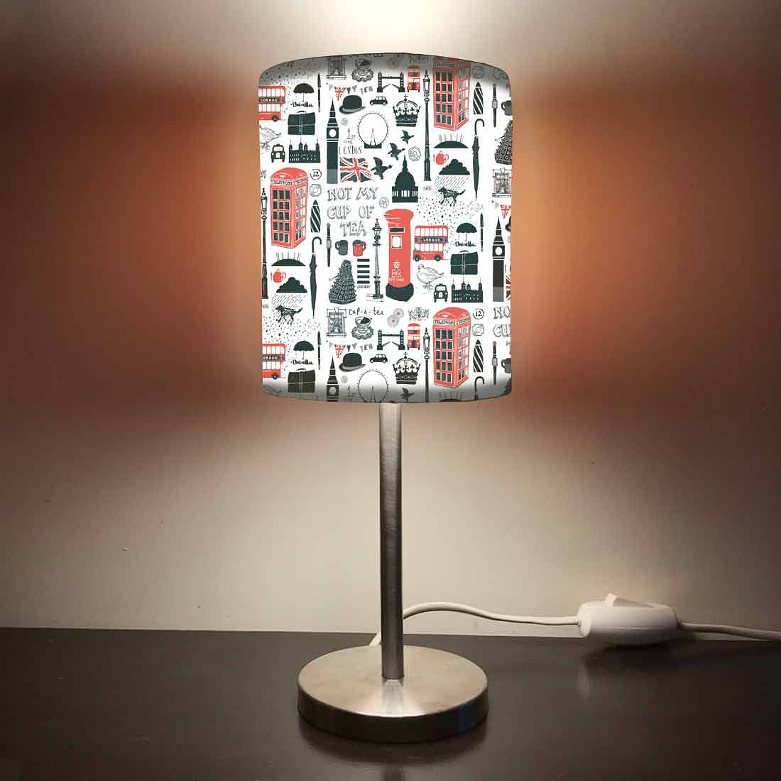 Children Night Study Lamps for Bedroom - London City 0003 Nutcase