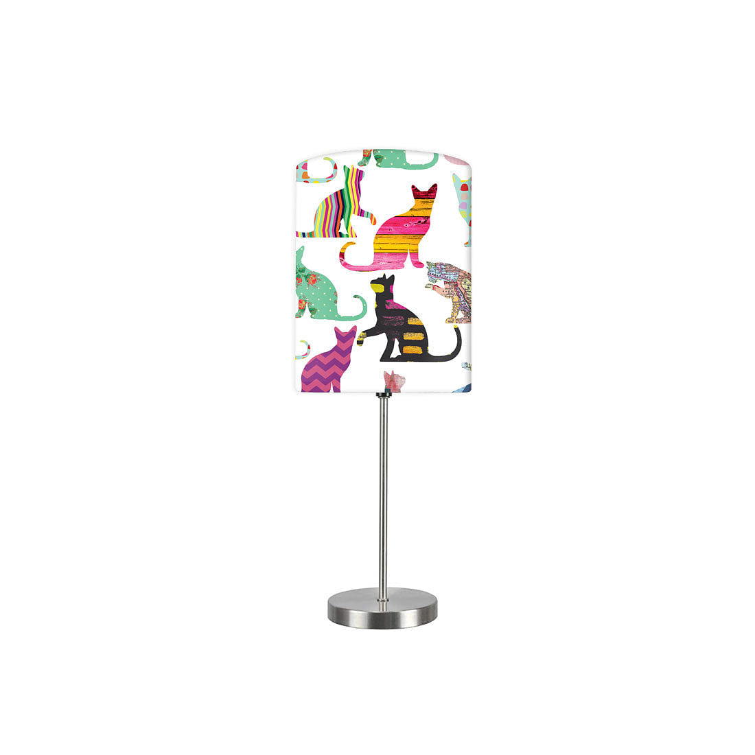 Kids Room Night Lamp - Cute Colorful Cat Nutcase