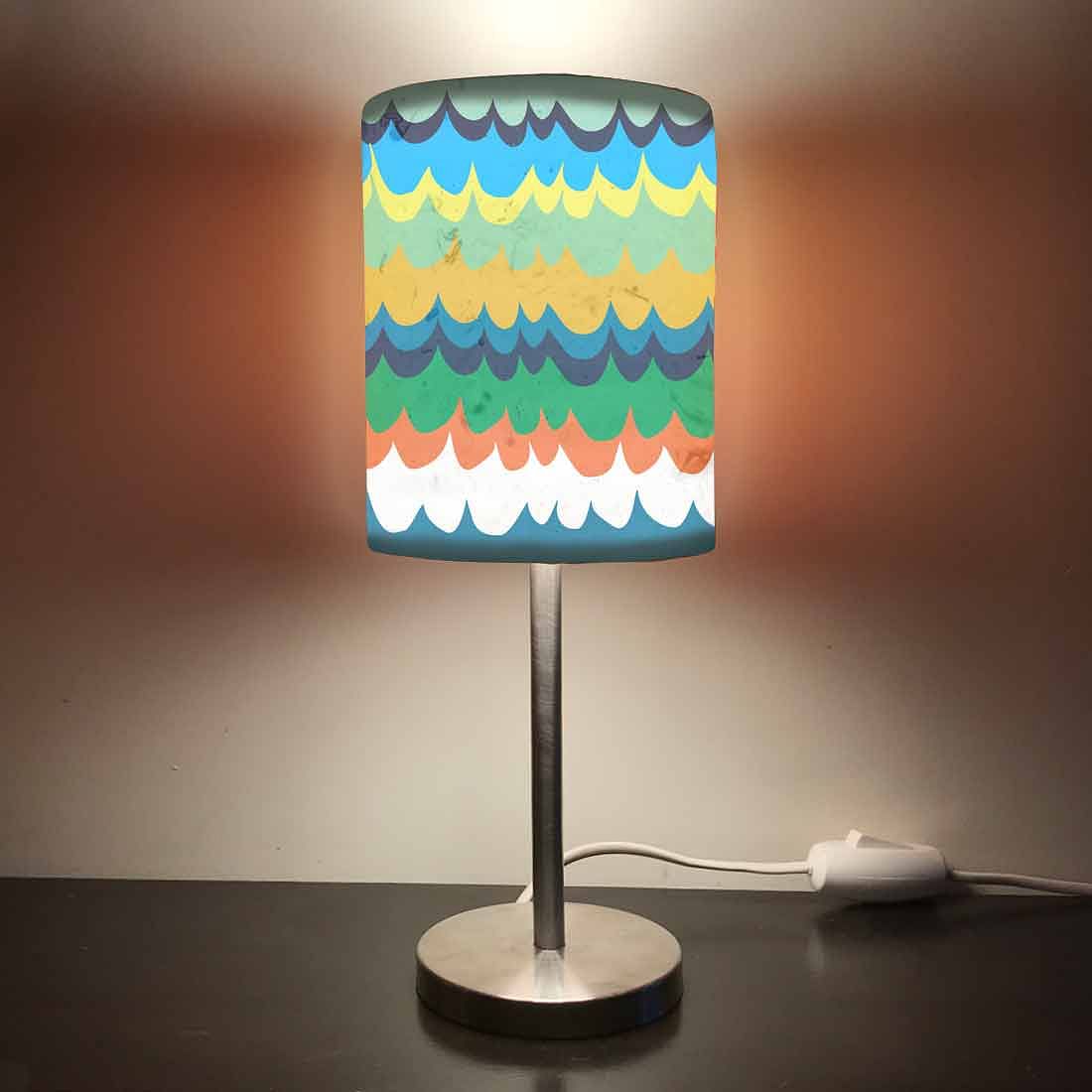 Kids Room Night Lamp - Colorful Waves Nutcase