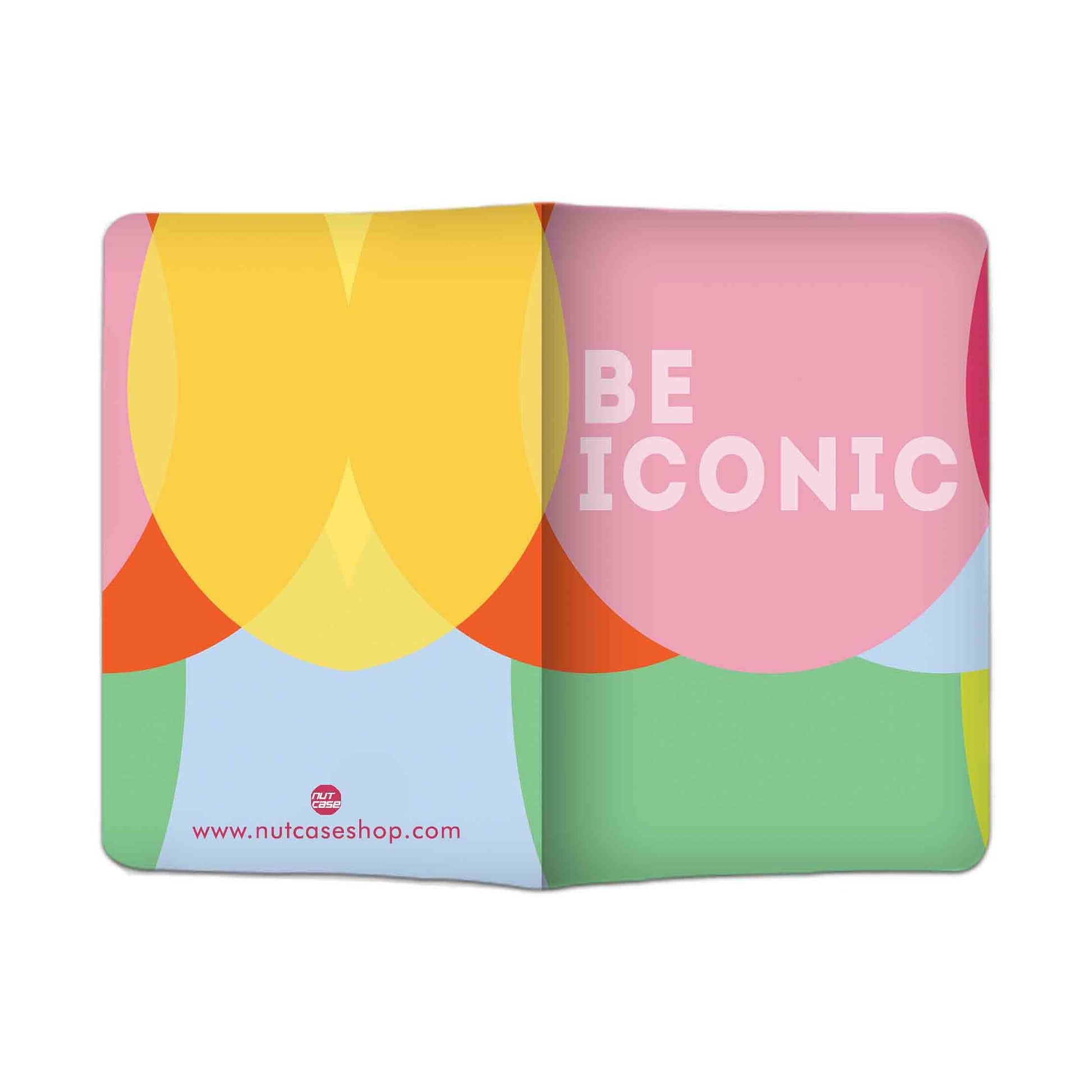 Designer Passport Cover -  BE ICONIC Nutcase