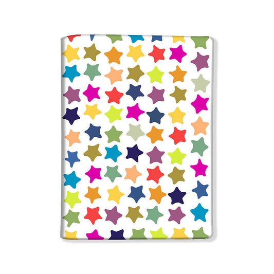 Designer Passport Cover - Colorful Stars Nutcase