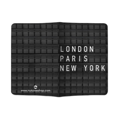 Designer Passport Cover - Departure Arrival Nutcase