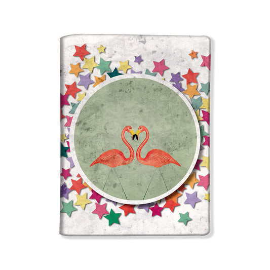 Designer Passport Cover - Loral Flamingo Nutcase