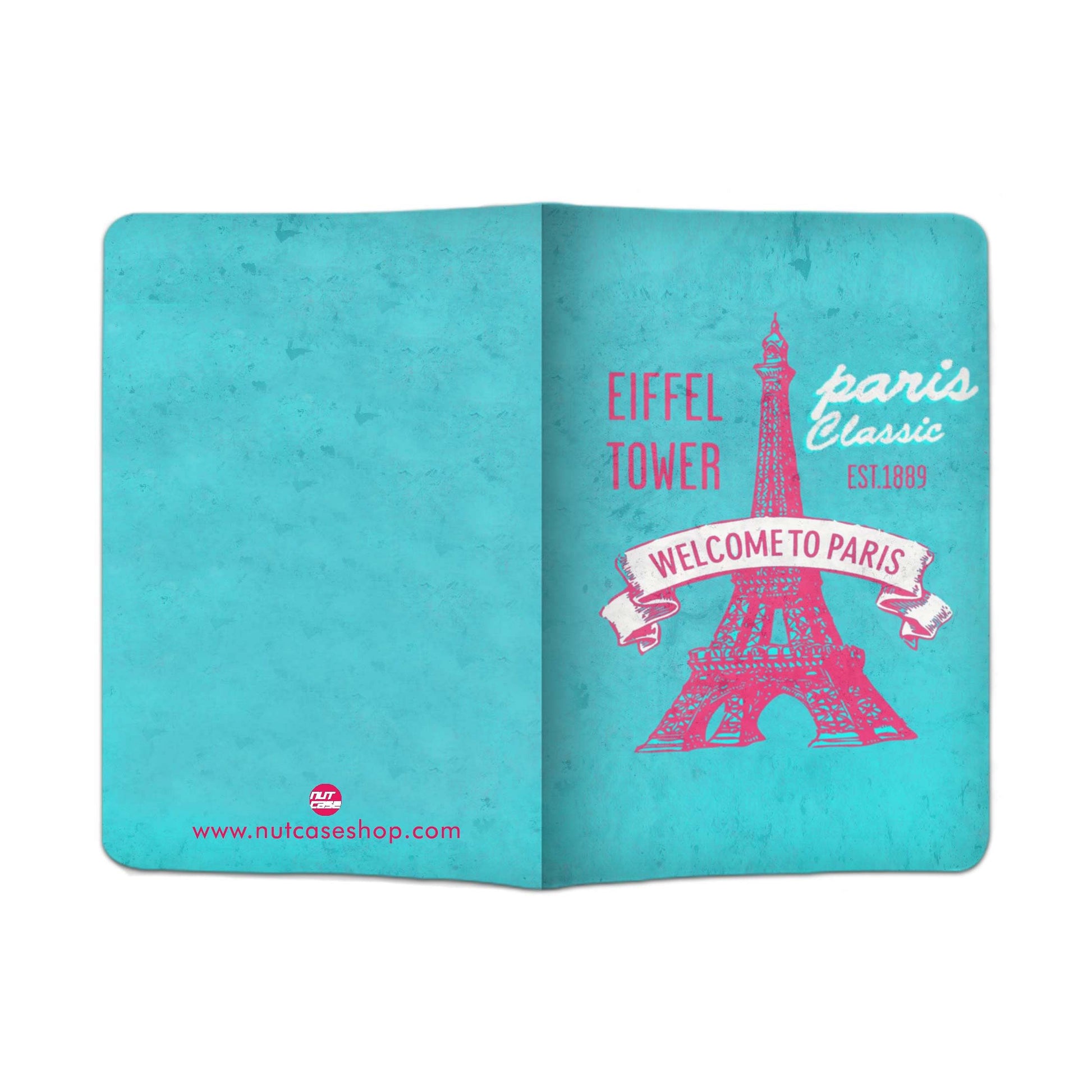 Designer Passport Cover - Eiffel Tower Nutcase