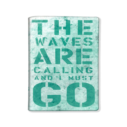 Designer Passport Cover - The Waves Nutcase