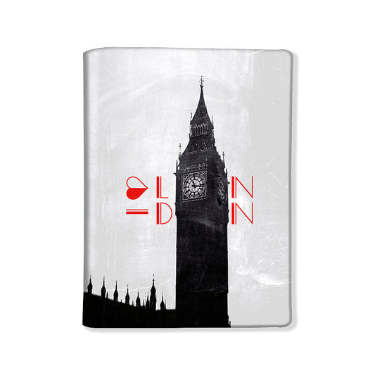 Designer Passport Cover - I Love London Nutcase