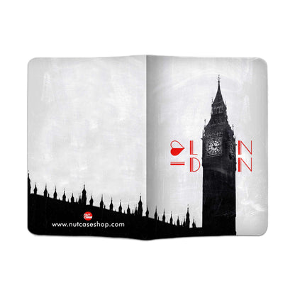 Designer Passport Cover - I Love London Nutcase