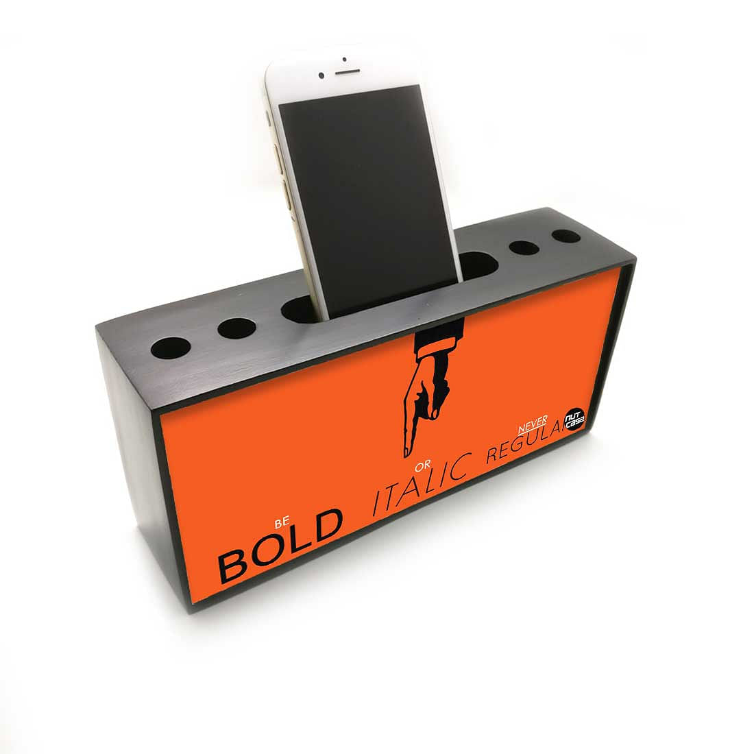 Pen Stand Mobile Holder for Office or Study Table - Be Bold Nutcase