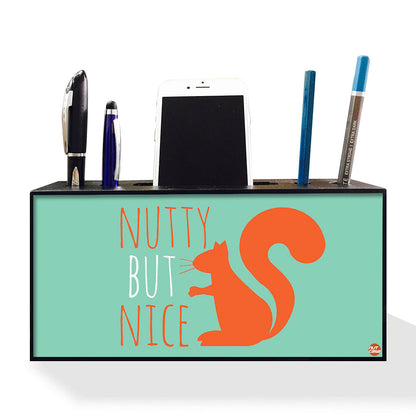 Pen Mobile Stand Holder Desk Organizer - Nutty But Nice Nutcase