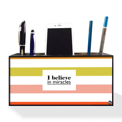 Pen Mobile Stand Holder Desk Organizer - I Believe Nutcase