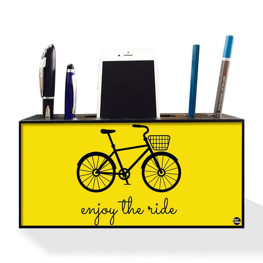 Pen Mobile Stand Holder Desk Organizer - Enjoy The Ride Nutcase