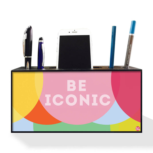 Mobile Phone Holder Pen Stand Organizer for Office Use - Be Iconic Nutcase