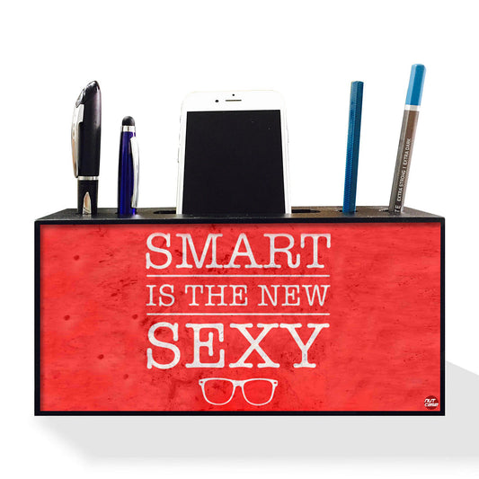 Pen Mobile Stand Holder Desk Organizer - Smart Is The New Nutcase