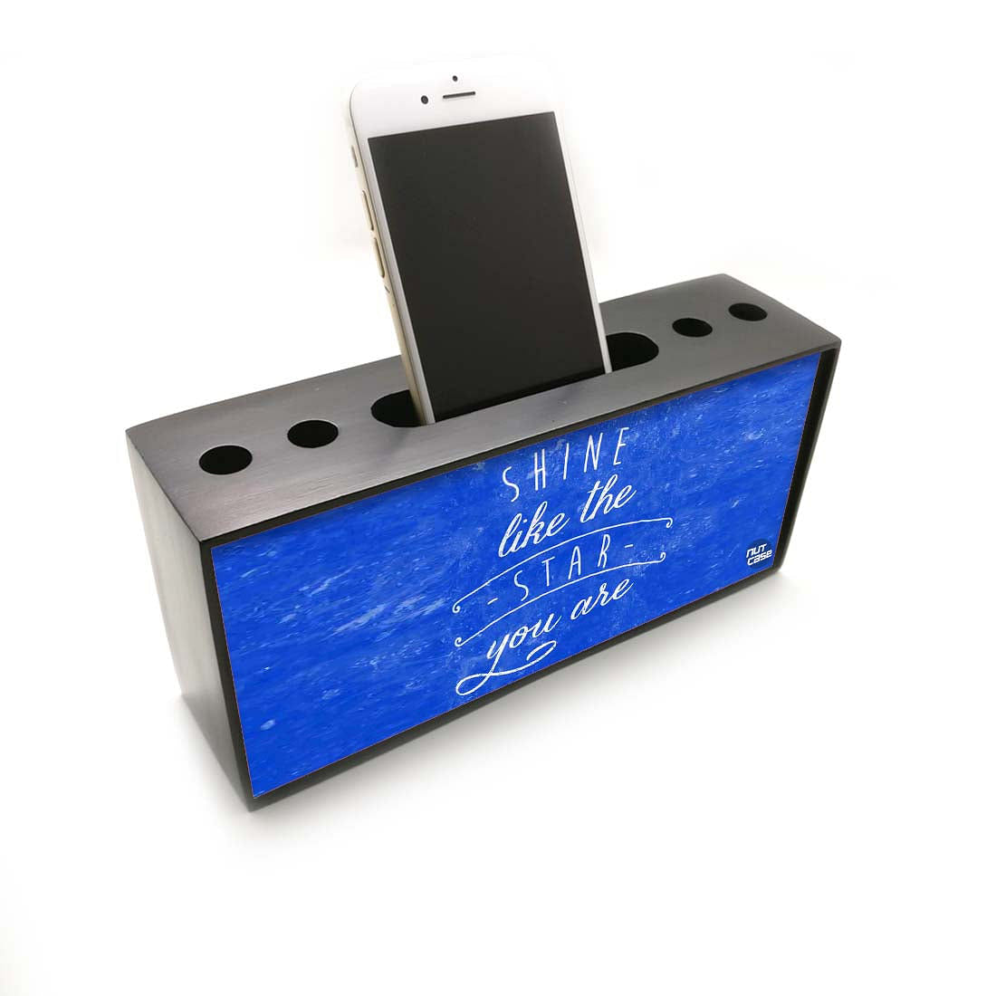 Pen Mobile Stand Holder Desk Organizer - Shine Like The Star Nutcase