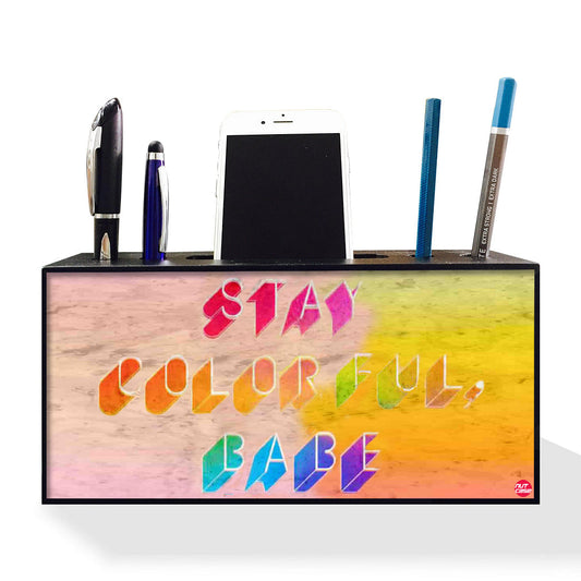 Pen Mobile Stand Holder Desk Organizer - Stay Colorful Nutcase