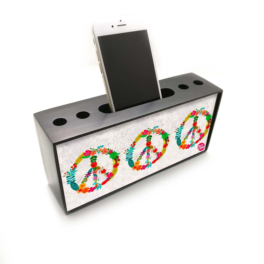 Pen Mobile Stand Holder Desk Organizer - Peace Nutcase