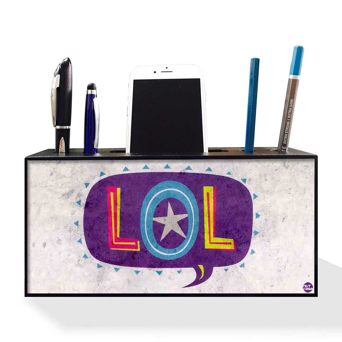 Pen Mobile Stand Holder Desk Organizer - LOL Nutcase