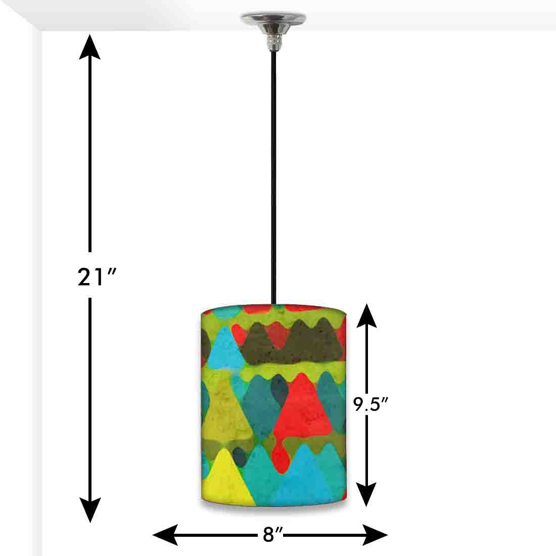 Ceiling Hanging Pendant Lamp - Mount Watercolor Nutcase