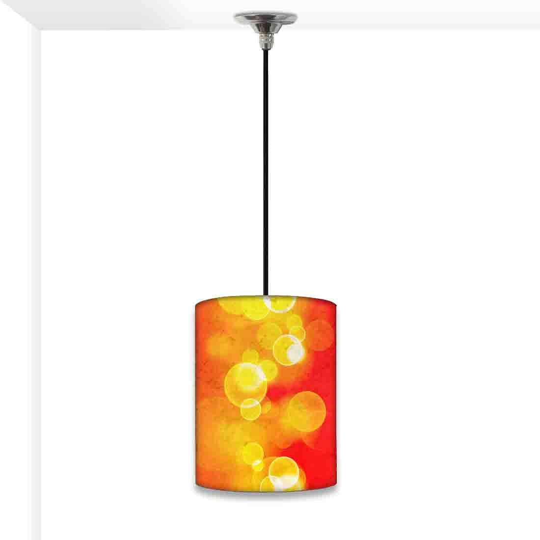 Fancy Ceiling Pendant Lamp - Bokeh Yellow Nutcase