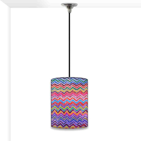 Mini Ceiling Pendant Lamp - Colorful Lines Nutcase