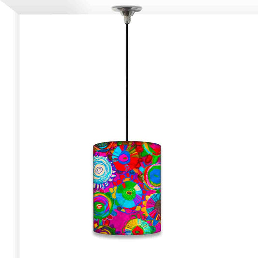 Designer Cool Beautiful Pendant Lamp - Designer Floral Stitch Nutcase