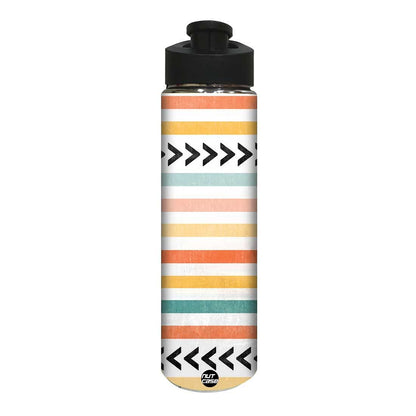 Water Bottle for Kids - Colorful Strips Nutcase