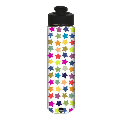 Water Bottle for Kids -  Multicolor Stars Nutcase
