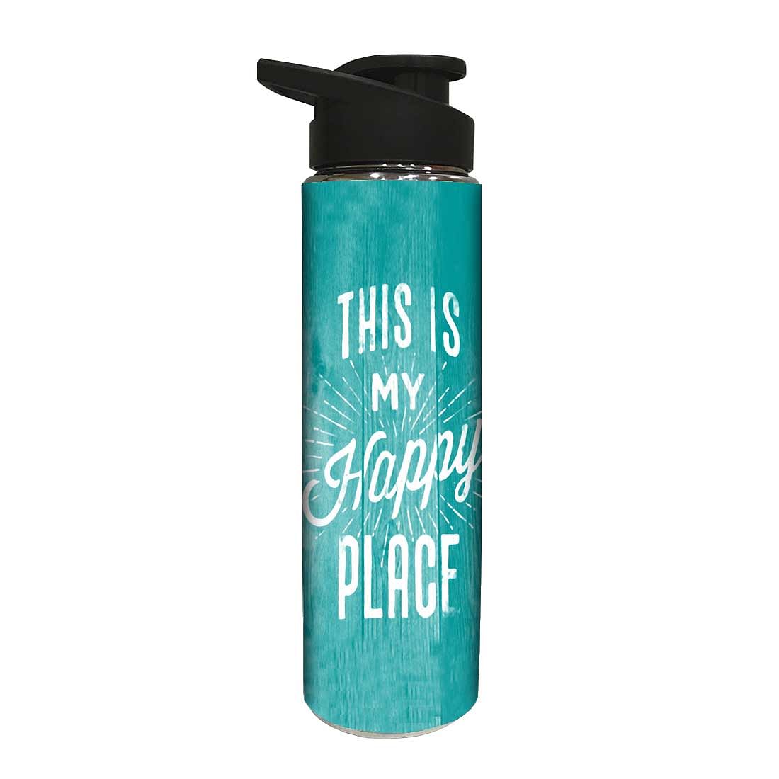 Designer Sipper Bottle for Kids -  This is My Happy Place Nutcase