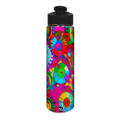 Designer Stainless Steel Water Bottle -  Love Nutcase