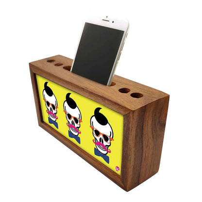 Small Wooden drawers for desk - Skull Nutcase