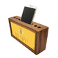 Wooden desk organizer Pen Mobile Stand - Be Happy Nutcase