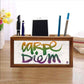 Wooden desk organizer  - Carpe Diem Nutcase