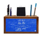 Wooden pen stand desk organizer - Shine Like The Star Nutcase