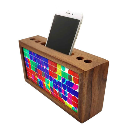 Wooden organizer for desk - Primary Colors Nutcase