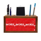 Wooden Pen Holder for Desk - Work Nutcase