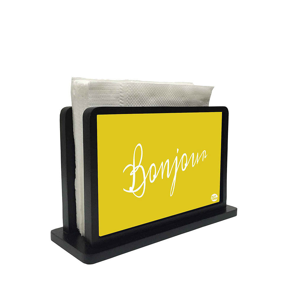 Tissue Holder Paper Napkin Stand - Bonjour Nutcase