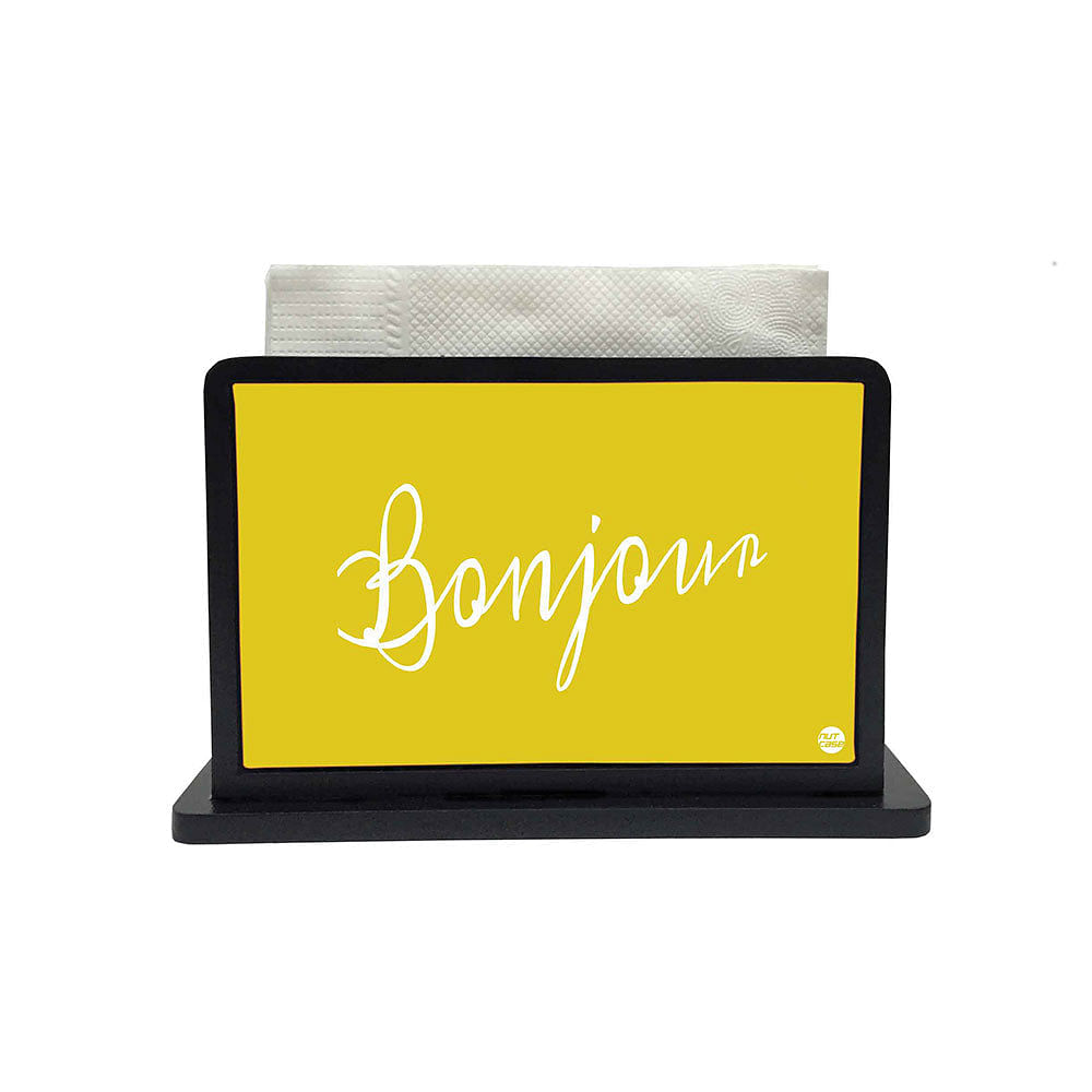 Tissue Holder Paper Napkin Stand - Bonjour Nutcase