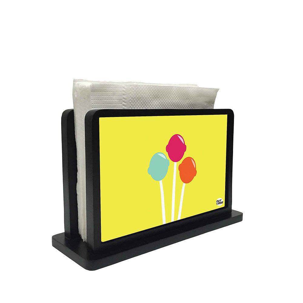 Tissue Holder Paper Napkin Stand - Lollipops Nutcase