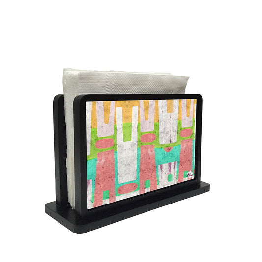 Tissue Holder Paper Napkin Stand - Abstract Nutcase