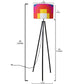 Tripod Floor Lamps for Office Standing Light - Right Angles Nutcase