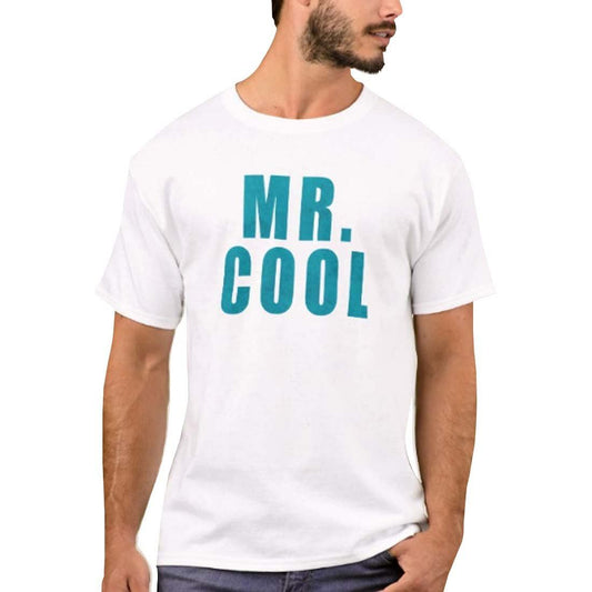 Nutcase Designer Round Neck Men's T-Shirt Wrinkle-Free Poly Cotton Tees - Mr. Cool Nutcase