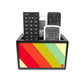 Remote Control Stand Holder Organizer For TV / AC Remotes -  Colorful Strips Nutcase