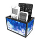 Remote Control Stand Holder Organizer For TV / AC Remotes -  Violet Blue Colored Nutcase