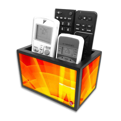 Remote Control Stand Holder Organizer For TV / AC Remotes -  Sunrise Color Nutcase