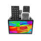 Remote Control Stand Holder Organizer For TV / AC Remotes -  Shards Of Color Nutcase