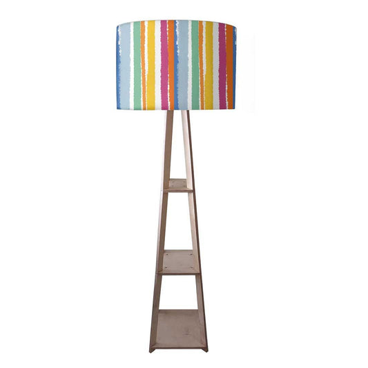 Floor Lamps for Living Room - Multicolor Lines Nutcase