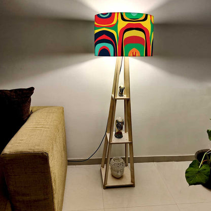 Standing Tripod Lamp - Retro Look Nutcase